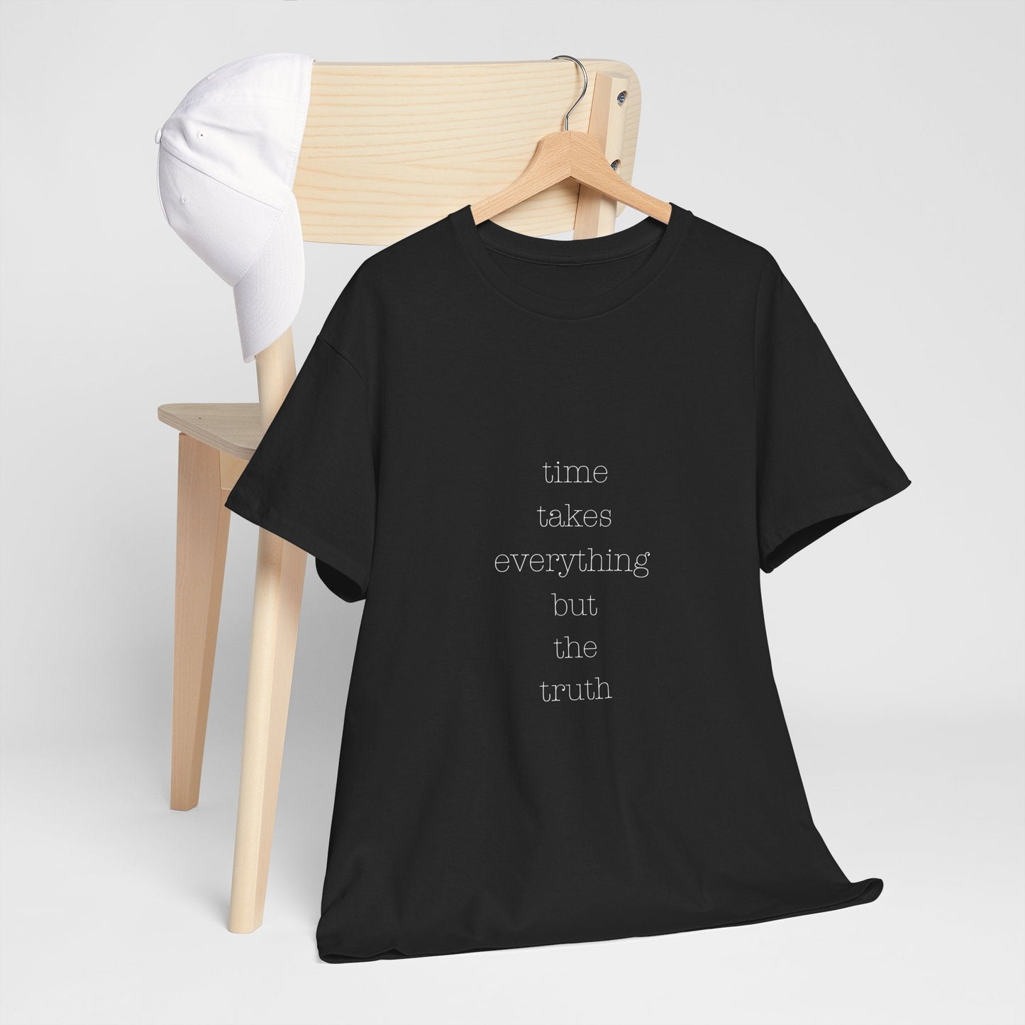 True Detective Quote Black Minimalistic T-shirt Typography Design