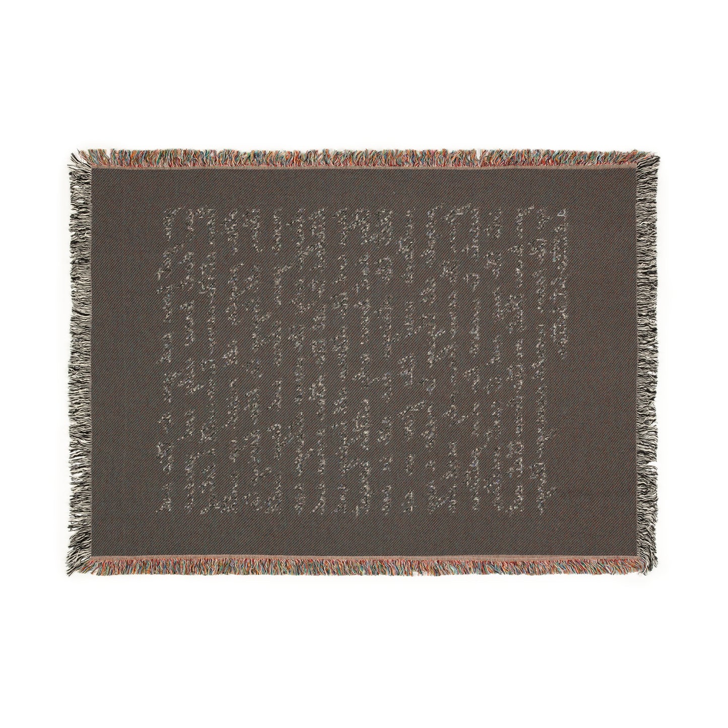 William Faulkner Absalom Absalom Quote Woven Blanket