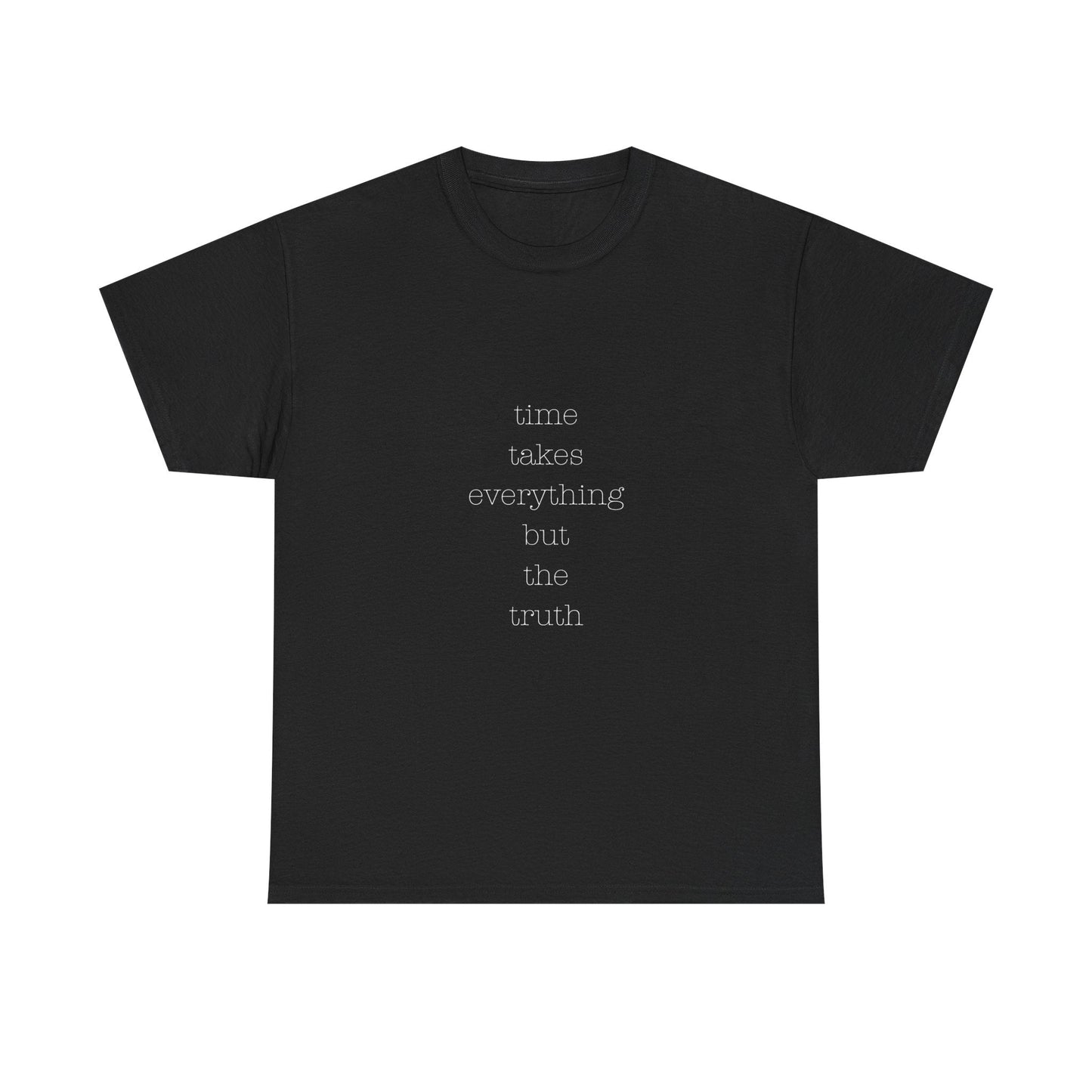 True Detective Quote Black Minimalistic T-shirt Typography Design