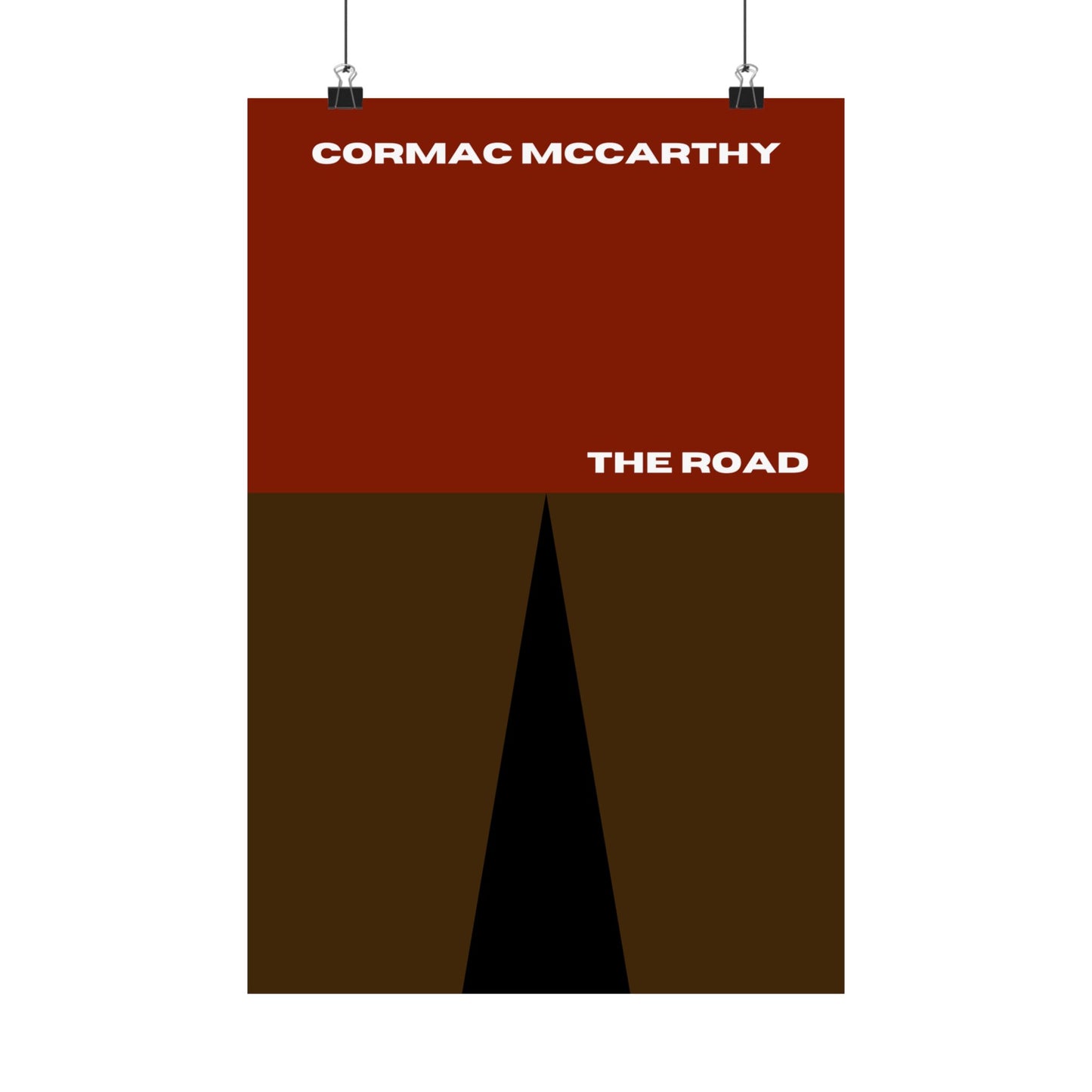 Cormac McCarthy The Road Poster