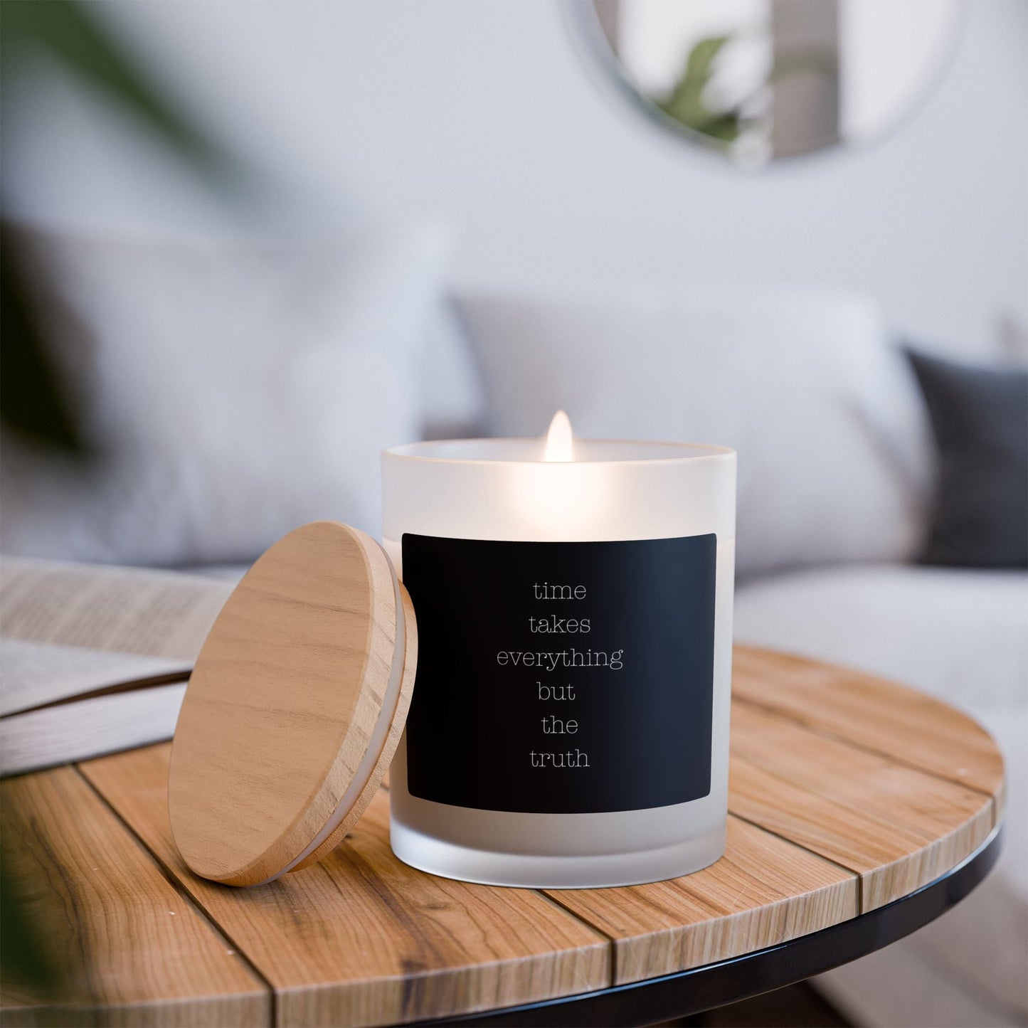 True Detective Quote Candle