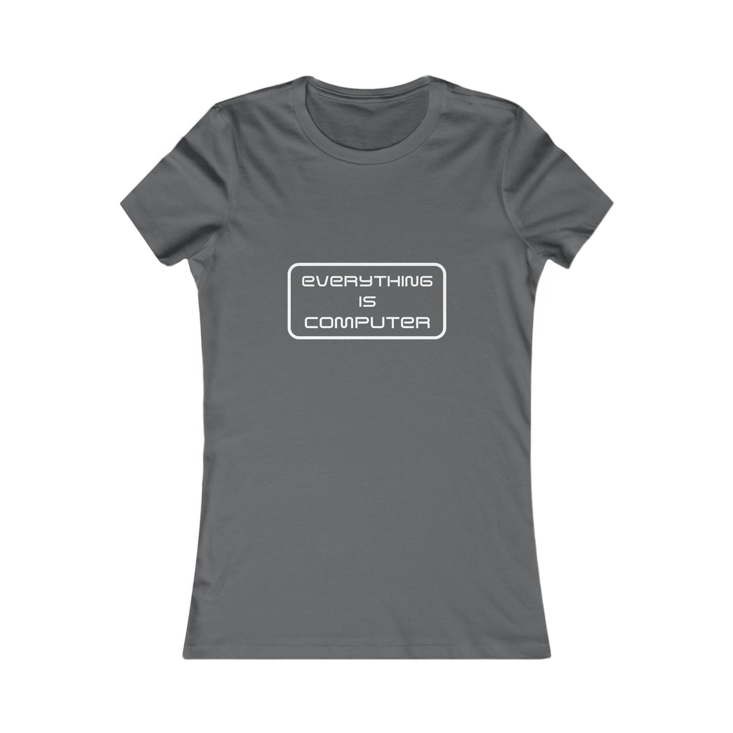 Women's "Everything is Computer" Graphic T-Shirt 